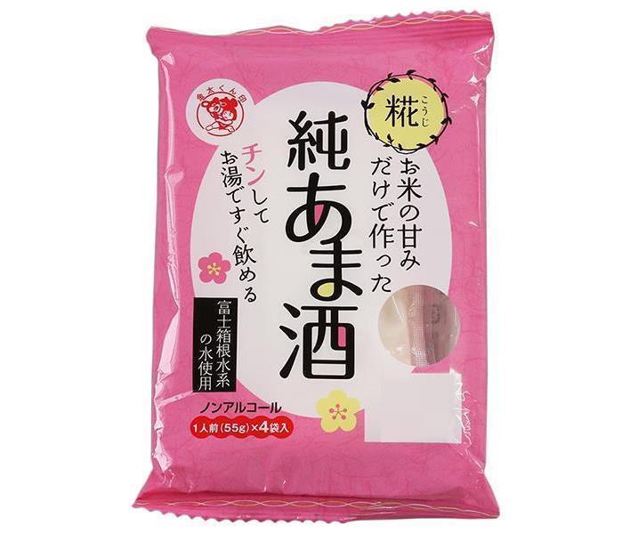 伊豆フェルメンテ お米の甘みだけで作った純あま酒 (55g×4食)×12袋入｜ 送料無料 HOT ホット 甘酒 あまざけ ノンアルコール