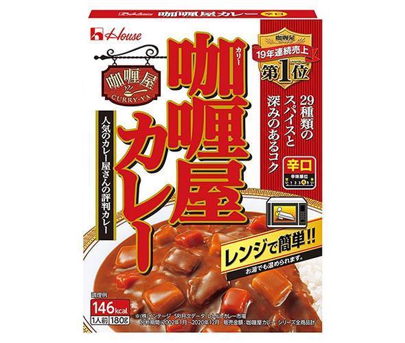 ハウス食品 カリー屋カレー 辛口 180g×30個入×(2ケース)｜ 送料無料 一般食品 レトルト カレー 辛口