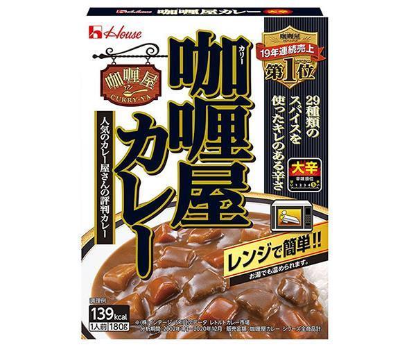 JANコード:4902402898581 原材料 野菜(じゃがいも、にんじん)、牛肉、小麦粉、牛脂豚脂混合油、砂糖混合ぶどう糖果糖液糖、トマトペースト、カレーパウダー、食塩、でんぷん、香辛料、しょう油、ガーリックペースト、みそ、オニオンパウダー、ガーリックパウダー、ビーフ風味調味料、チキン 栄養成分 (1人分(180g)当たり)エネルギー139kcal、たんぱく質3.8g、脂質6.0g、炭水化物17.4g、食塩相当量2.7g 内容 カテゴリ：一般食品、レトルト食品、カレーサイズ：170〜230(g,ml) 賞味期間 (メーカー製造日より)13ヶ月 名称 カレー 保存方法 直射日光を避け、常温で保存してください。 備考 販売者:ハウス食品株式会社大阪府東大阪市御厨栄町1-5-7 ※当店で取り扱いの商品は様々な用途でご利用いただけます。 御歳暮 御中元 お正月 御年賀 母の日 父の日 残暑御見舞 暑中御見舞 寒中御見舞 陣中御見舞 敬老の日 快気祝い 志 進物 内祝 %D御祝 結婚式 引き出物 出産御祝 新築御祝 開店御祝 贈答品 贈物 粗品 新年会 忘年会 二次会 展示会 文化祭 夏祭り 祭り 婦人会 %Dこども会 イベント 記念品 景品 御礼 御見舞 御供え クリスマス バレンタインデー ホワイトデー お花見 ひな祭り こどもの日 %Dギフト プレゼント 新生活 運動会 スポーツ マラソン 受験 パーティー バースデー 類似商品はこちらハウス食品 カリー屋カレー 大辛 180g×39,514円ハウス食品 カリー屋カレー 大辛 180g×12,268円ハウス食品 カリー屋カレー 中辛 180g×35,140円ハウス食品 カリー屋カレー 中辛 180g×39,514円ハウス食品 カリー屋 ポークカレー 中辛 185,140円ハウス食品 カリー屋 チキンカレー 中辛 185,140円ハウス食品 カリー屋カレー 中辛 180g×12,268円ハウス食品 カリー屋 ポークカレー 中辛 189,514円ハウス食品 カリー屋 チキンカレー 中辛 189,514円新着商品はこちら2024/5/16ヤクルト 珈琲たいむ ブラック 200ml紙パ3,423円2024/5/16ヤクルト 珈琲たいむ ブラック 200ml紙パ6,080円2024/5/16ヤクルト パイナップルジュース 200ml紙パ3,371円ショップトップ&nbsp;&gt;&nbsp;カテゴリトップ&nbsp;&gt;&nbsp;一般食品&nbsp;&gt;&nbsp;レトルト食品&nbsp;&gt;&nbsp;カレーショップトップ&nbsp;&gt;&nbsp;カテゴリトップ&nbsp;&gt;&nbsp;一般食品&nbsp;&gt;&nbsp;レトルト食品&nbsp;&gt;&nbsp;カレー2024/05/16 更新 類似商品はこちらハウス食品 カリー屋カレー 大辛 180g×39,514円ハウス食品 カリー屋カレー 大辛 180g×12,268円ハウス食品 カリー屋カレー 中辛 180g×35,140円新着商品はこちら2024/5/16ヤクルト 珈琲たいむ ブラック 200ml紙パ3,423円2024/5/16ヤクルト 珈琲たいむ ブラック 200ml紙パ6,080円2024/5/16ヤクルト パイナップルジュース 200ml紙パ3,371円