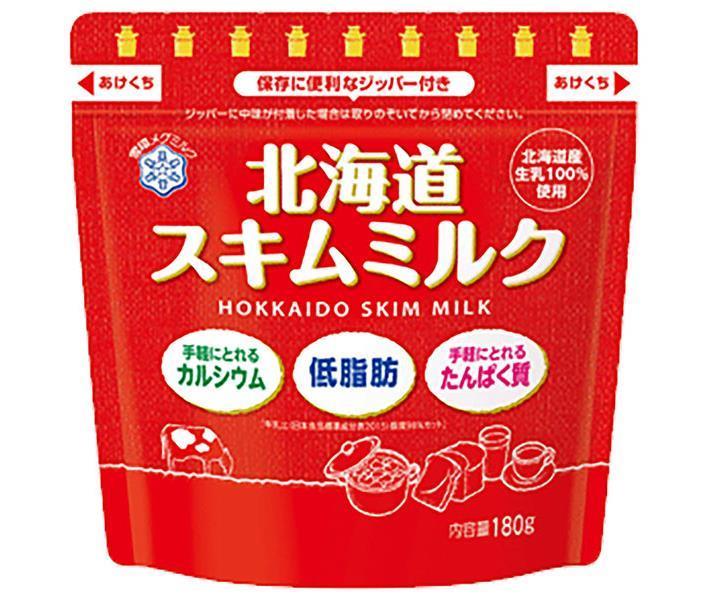 雪印メグミルク 北海道スキムミルク 180g×12袋入｜ 送料無料 嗜好品 脱脂粉乳 スキムミルク 袋 1