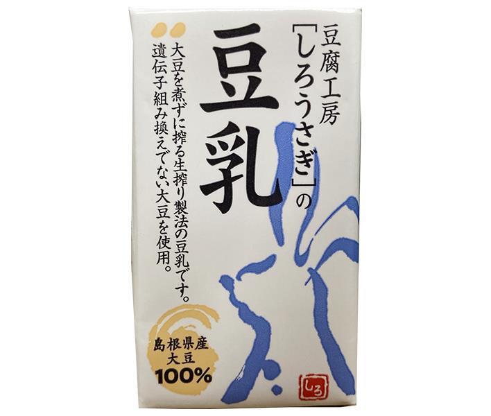 木次乳業 しろうさぎの豆乳 125ml紙パック×18本入×(