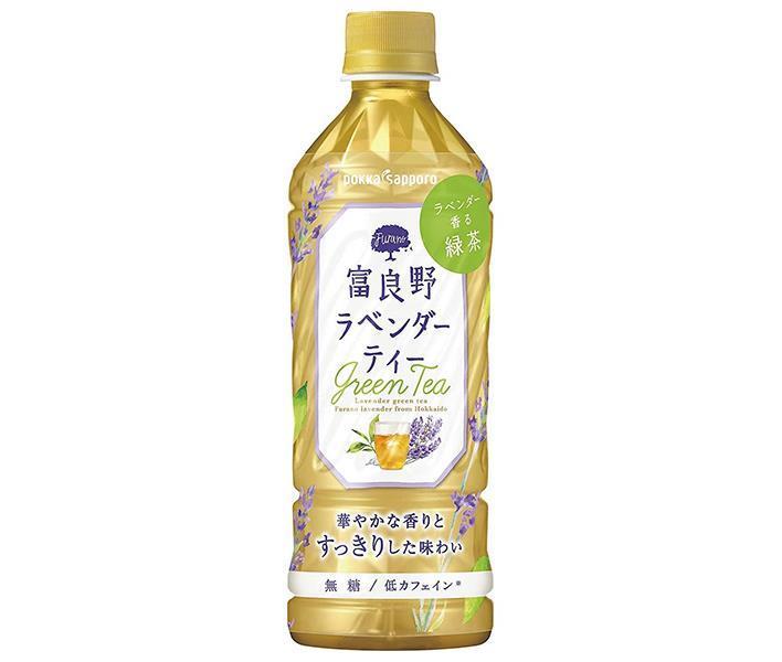 ポッカサッポロ 富良野ラベンダーティー 500mlペットボトル×24本入｜ 送料無料 お茶 茶飲料 緑茶 PET