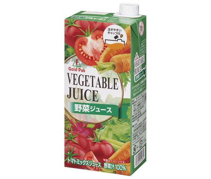 ゴールドパック 野菜ジュース 1L紙