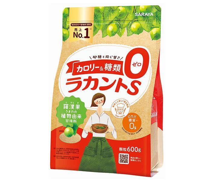 サラヤ ラカントS 顆粒 600g×6袋入｜ 送料無料 無添加 ゼロカロリー 甘味料 顆粒