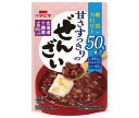 イチビキ 甘さすっきりの糖質・カロリー50%オフぜんざい 150g×20袋入｜ 送料無料 ぜんざい レトルト 糖質 カロリー デザート