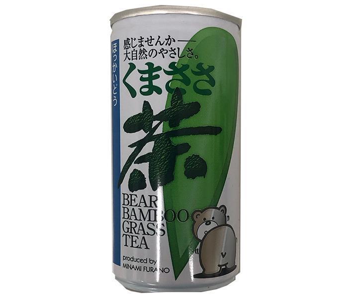 南富良野町振興公社 くまささ茶 190g缶×30本入×(2ケース)｜ 送料無料 お茶 茶 おちゃ くまささ 缶 1