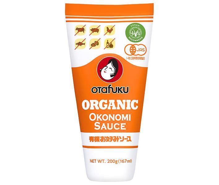 オタフク 有機お好みソース 200g×12本入｜ 送料無料 一般食品 調味料 ソース