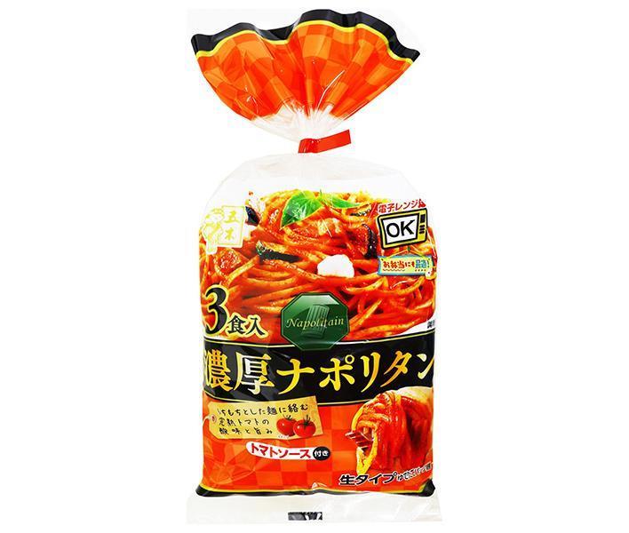 五木食品 3食濃厚ナポリタン 483g×12袋入｜ 送料無料 スパゲティ パスタ 袋麺 ナポリタン トマトソース..