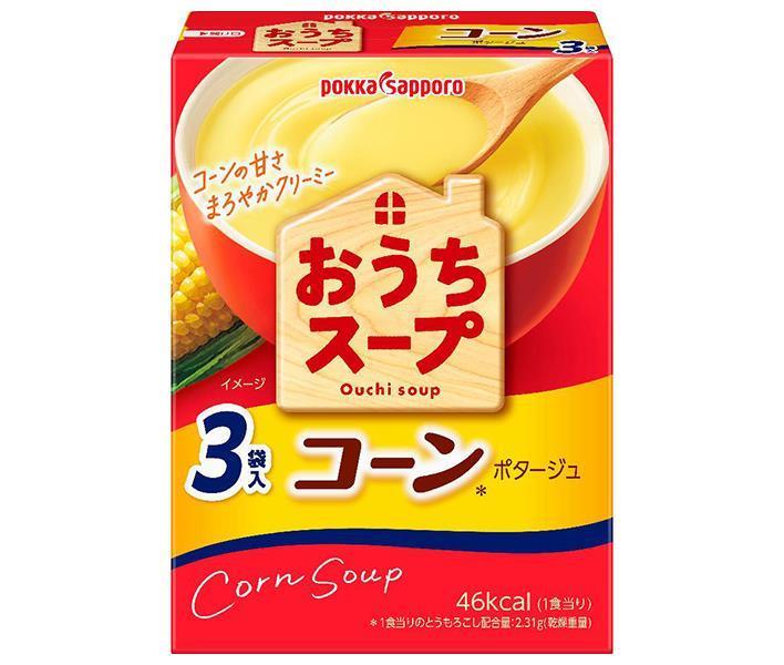 ポッカサッポロ おうちスープ コーン 36.0g(3P)×30個入×(2ケース)｜ 送料無料 コンポタ コーンスープ ポタージュ スープ ホット 1