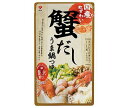 盛田（ハイピース） 盛田 国産紅ずわい 蟹だし うま鍋つゆ 750gパウチ×12袋入｜ 送料無料 つゆ だし 調味料 鍋スープ ストレートタイプ