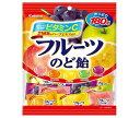 カバヤ フルーツのど飴 180g×10袋入｜ 送料無料 あめ キャンディ レモン 桃 ぶどう オレンジ りんご