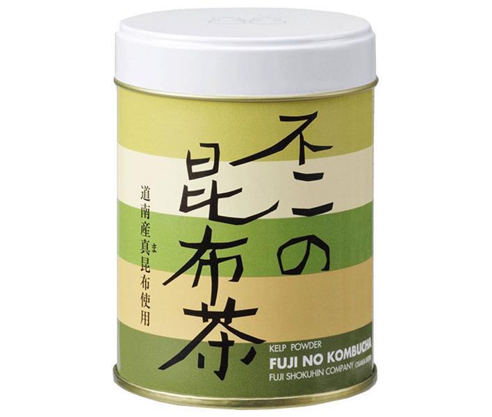 不二食品 不二の昆布茶 60g缶×6個入｜ 送料無料 嗜好品 茶飲料 顆粒 こんぶ茶 缶