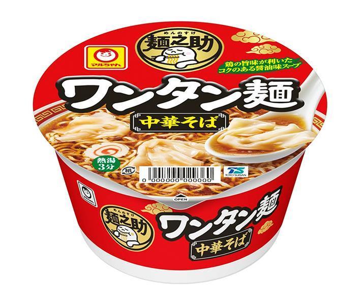 東洋水産 麺之助 ワンタン麺 中華そば 91g×12個入｜ 送料無料 インスタント カップ麺 インスタントラーメンのサムネイル