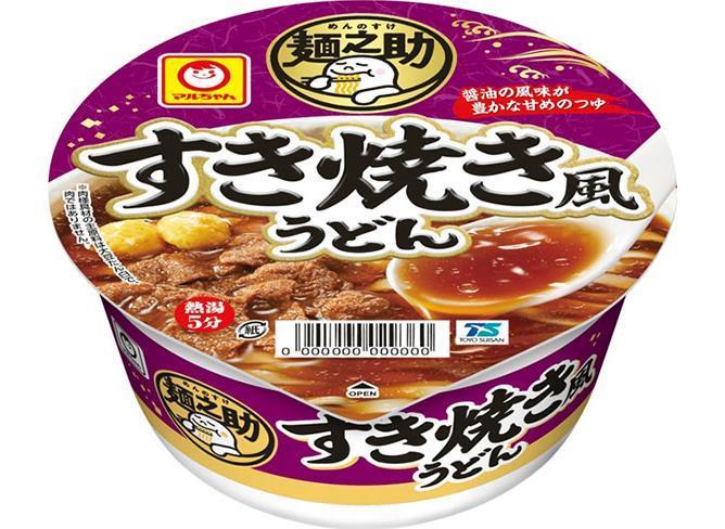 東洋水産 麺之助 すき焼き風うどん 80g×12個入｜ 送料