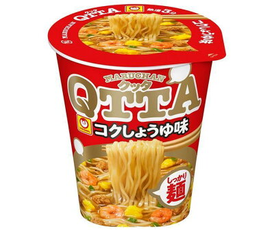 ドリンクマーケット 東洋水産 MARUCHAN QTTA(マルチャン クッタ) コクしょうゆ味 78g×12個入| 送料無料 インスタント カップ麺 ラーメン しょうゆラーメン