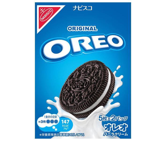 モンデリーズ・ジャパン オレオ バニラクリーム 97g(5枚×2パック)×12箱入｜ 送料無料 お菓子 クッキー OREO