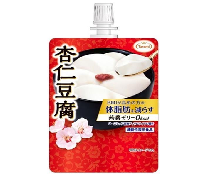 たらみ Tarami 体脂肪を減らす蒟蒻ゼリー0kcal 杏仁豆腐 150gパウチ×30本入｜ 送料無料 ゼリー飲料 こんにゃく パウチ カロリーゼロ 杏仁豆腐