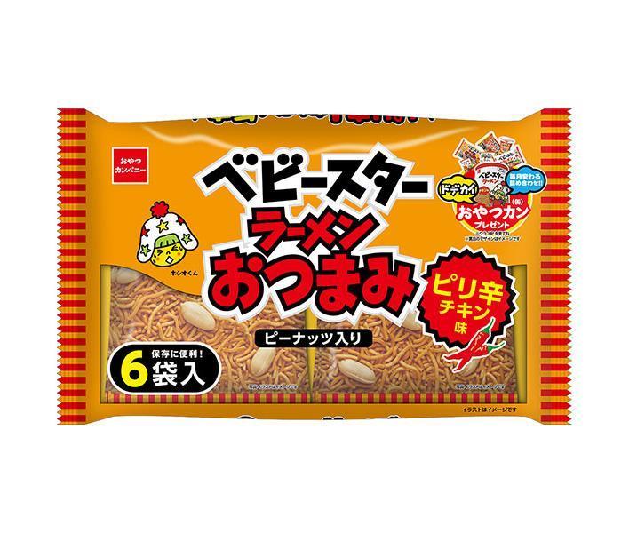 【送料無料・メーカー/問屋直送品・代引不可】おやつカンパニー ベビースター ラーメンおつまみ6P 1 ...