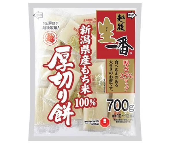 越後製菓 生一番 厚切り餅 700g×10袋入｜ 送料無料 切り餅 正月 餅 もち モチ 和菓子のサムネイル
