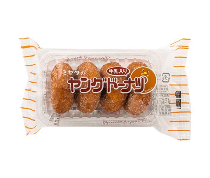 宮田製菓 ヤングドーナツ 4個×20袋入×(2ケース)｜ 送料無料 お菓子 ドーナツ おやつ おかしのサムネイル