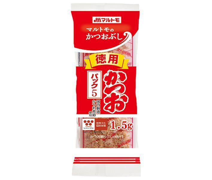 マルトモ 徳用 かつおパック (1.5g×5袋)×20袋入｜ 送料無料 かつおぶし 食品 鰹節 乾物 砕片