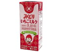 九州乳業 みどり いちごミルク 200ml紙パック×24本入| 送料無料 乳性飲料 苺