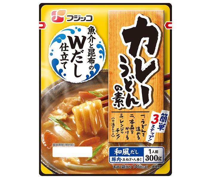 フジッコ カレーうどんの素 和風だし 300g×10袋入×(2ケース)｜ 送料無料 一般食品 調味料 和風だし カレー 素