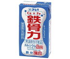 九州乳業 鉄骨力 125ml紙パック×36本入｜ 送料無料 豆乳・乳性飲料 乳性 乳飲料 カルシウム 鉄