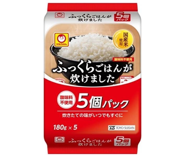 東洋水産 ふっくらごはんが炊けました 5個パック (180g×5個)×4個入｜ 送料無料 パックごはん レトルトご飯 ごはん