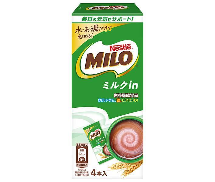 ネスレ日本 ネスレ ミロ ミルク in スティック (25.3g×4P)×24個入｜ 送料無料 栄養機能食品 ミロ カルシウム 鉄分 栄養 ビタミンのサムネイル