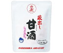 辰馬本家酒造 白鹿 蔵出し甘酒 しょうが入り 120gパウチ×15袋入×(2ケース)| 送料無料 甘酒 ノンアルコール 麹 米麹