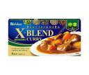 ハウス食品 クロスブレンドカレー 中辛 140g×10個入| 送料無料 調味料、カレー ルウ
