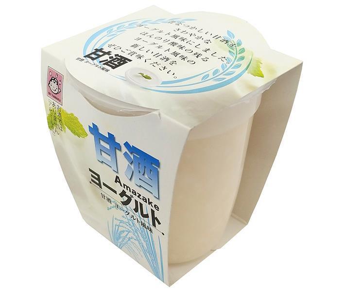 ヤマク食品 甘酒 ヨーグルト風味 180g×12個入×(2ケース)｜ 送料無料 あまざけ 甘酒 ストレートタイプ ..