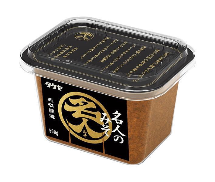 タケヤみそ 名人のみそ 500g×6個入×(2ケース)｜ 送料無料 みそ 味噌 調味料 食品のサムネイル