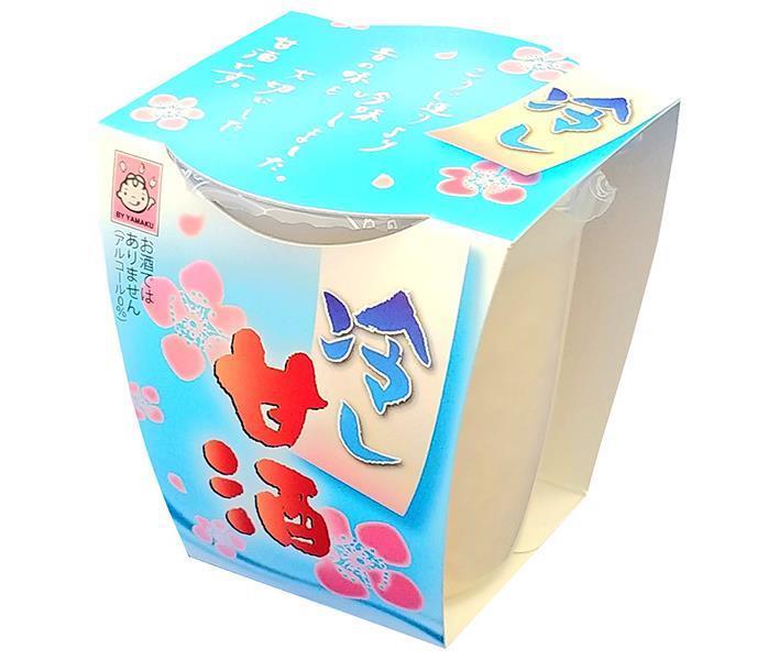ヤマク食品 冷し甘酒 180g×12個入×(2ケース)｜ 送料無料 あまざけ 甘酒 ストレートタイプ カップ入り ひやし