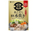 久原醤油 あごだし鍋 博多水炊き 800g×12個入×(2ケース)| 送料無料 一般食品 調味料 鍋スープ 鍋つゆ