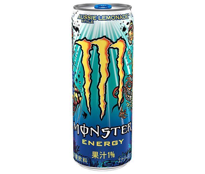 モンスターのセット  アサヒ飲料 MONSTER(モンスター) オージースタイルレモネード 355ml缶×24本入｜ 送料無料 炭酸飲料 栄養 エナジードリンク