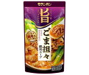 モランボン コク旨スープがからむ ごま担々鍋用スープ 750g×10袋入| 送料無料 調味料 ストレート 鍋スープ