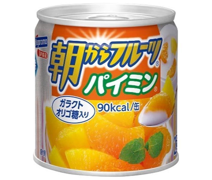 はごろもフーズ 朝からフルーツ パイミン 190g缶×24個入×(2ケース)｜ 送料無料 缶詰 果物 パイナップル..