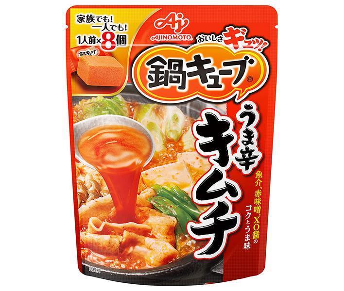 JANコード:4901001684830 原材料 食塩(国内製造)、乳糖、食用油脂、キムチエキスパウダー、粉末赤味噌、砂糖、ガーリックパウダー、魚醤パウダー(魚介類)、酵母エキス、小麦たん白発酵調味料、チキンエキス、酵母エキス調味料、XO醤パウダー、発酵調味料、唐辛子、はくさいエキス、かつお節粉末、デキストリン/調味料(アミノ酸等)、パプリカ色素、酸味料、香辛料抽出物、ベニコウジ色素、(一部に小麦・乳成分・えび・大豆・鶏肉・豚肉・ごま・魚醤(魚介類)・魚醤パウダー(魚介類)を含む) 栄養成分 (固形キューブ1個(9.5g)あたり)エネルギー27g、タンパク質0.8g、脂質0.9g、炭水化物3.9g、ナトリウム0g、食塩3.7g 内容 カテゴリ:一般食品、鍋つゆサイズ:165以下(g,ml) 賞味期間 (メーカー製造日より)30ヶ月 名称 固形鍋つゆの素 保存方法 直射日光を避け、常温で保存してください。 備考 販売者:味の素株式会社東京都中央区京橋1-15-1 ※当店で取り扱いの商品は様々な用途でご利用いただけます。 御歳暮 御中元 お正月 御年賀 母の日 父の日 残暑御見舞 暑中御見舞 寒中御見舞 陣中御見舞 敬老の日 快気祝い 志 進物 内祝 %D御祝 結婚式 引き出物 出産御祝 新築御祝 開店御祝 贈答品 贈物 粗品 新年会 忘年会 二次会 展示会 文化祭 夏祭り 祭り 婦人会 %Dこども会 イベント 記念品 景品 御礼 御見舞 御供え クリスマス バレンタインデー ホワイトデー お花見 ひな祭り こどもの日 %Dギフト プレゼント 新生活 運動会 スポーツ マラソン 受験 パーティー バースデー 類似商品はこちら味の素 鍋キューブ うま辛キムチ ×8袋入×｜5,389円味の素 鍋キューブ 鶏だしうま塩 7.3g×83,121円味の素 鍋キューブ 鶏だしうま塩 7.3g×85,475円味の素 鍋キューブ 鶏だしコク醤油 ×8袋入｜3,078円味の素 鍋キューブ 鶏だしコク醤油 ×8袋入×5,389円味の素 鍋キューブ 濃厚白湯 9.1g×8個×3,121円味の素 鍋キューブ 濃厚白湯 9.1g×8個×5,475円味の素 鍋キューブ 簡単おでん あごだし醤油 2,628円エバラ食品 プチッと鍋 キムチ鍋 23g×6袋4,317円新着商品はこちら2024/5/18伊藤園 お～いお茶 緑茶 330ml紙パック×2,309円2024/5/18伊藤園 お～いお茶 緑茶 330ml紙パック×3,851円2024/5/18スジャータ アサイーブレンド 1000ml紙パ3,073円ショップトップ&nbsp;&gt;&nbsp;カテゴリトップ&nbsp;&gt;&nbsp;一般食品&nbsp;&gt;&nbsp;調味料ショップトップ&nbsp;&gt;&nbsp;カテゴリトップ&nbsp;&gt;&nbsp;一般食品&nbsp;&gt;&nbsp;調味料2024/05/18 更新 類似商品はこちら味の素 鍋キューブ うま辛キムチ ×8袋入×｜5,389円味の素 鍋キューブ 鶏だしうま塩 7.3g×83,121円味の素 鍋キューブ 鶏だしうま塩 7.3g×85,475円新着商品はこちら2024/5/18伊藤園 お～いお茶 緑茶 330ml紙パック×2,309円2024/5/18伊藤園 お～いお茶 緑茶 330ml紙パック×3,851円2024/5/18スジャータ アサイーブレンド 1000ml紙パ3,073円