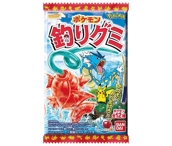 バンダイ ポケモン 釣りグミ 14g×10袋入｜ 送料無料 グミ キャンディ グミキャンディのサムネイル