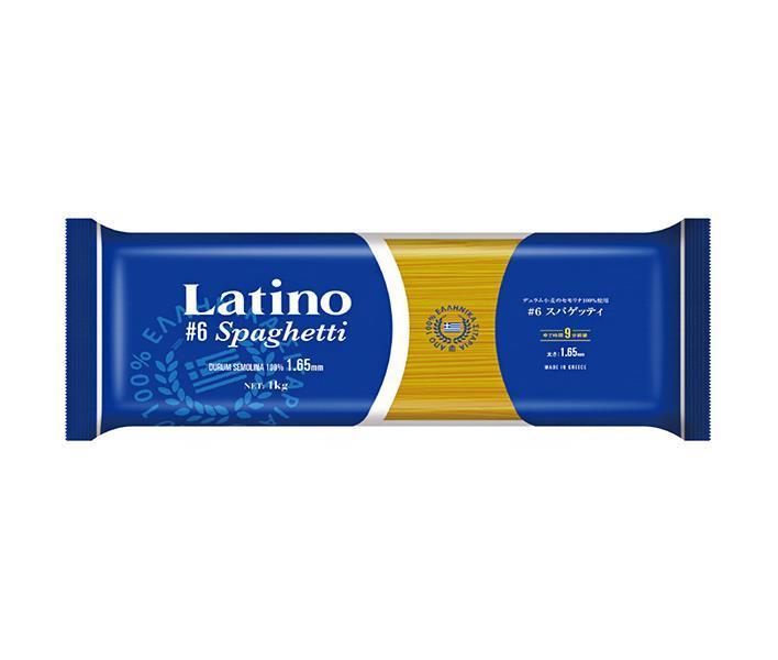 富永貿易 ラティーノ #6スパゲッティ 1kg×12袋入｜ 送料無料 スパゲッティ パスタ スパゲッティ 麺 乾麺 パスタ麺のサムネイル