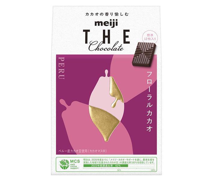 明治 ザ・チョコレート フローラルカカオ 42g×7箱入×(2ケース)｜ 送料無料 お菓子 チョコ meiji チョコレートのサムネイル