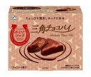 不二家 おひとリッチ 三角チョコパイ 74g×5箱入｜ 送料無料 お菓子 おやつ チョコレート チョコ