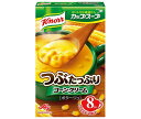 味の素 クノール カップスープ つぶたっぷりコーンクリーム (16.1g×8袋)×6箱入×(2ケース)| 送料無料 コーンポタージュ インスタント 即席 スープ