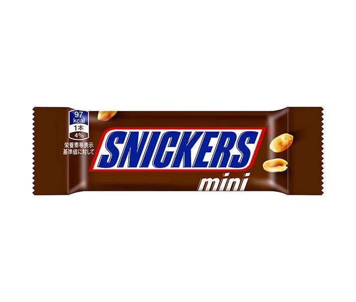 マースジャパン スニッカーズ ミニ 1本×24個入｜ 送料無料 お菓子 チョコ バータイプ SNICKERS mini