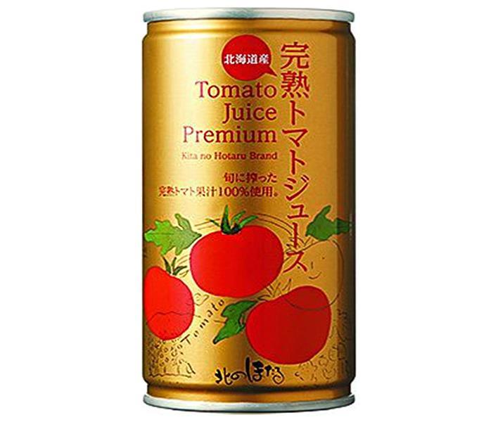 コーミ北のほたるファクトリー トマトジュースプレミアム 190g缶×30本入×(2ケース)｜ 送料無料 野菜 やさい トマト とまと ジュース