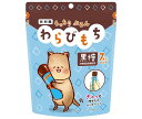 井村屋 もっちりぷるんわらびもち 黒糖 105g(15g×7本)×16(8×2)袋入×(2ケース)| 送料無料 和菓子 餅 わらび餅