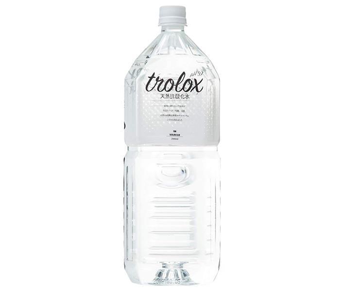 トロロックス 天然抗酸化水 Trolox(トロロックス) 2Lペットボトル×6本入×(2ケース)｜ 送料無料 ミネラルウォーター 温泉水 アルカリイオン水 超軟水 シリカのサムネイル