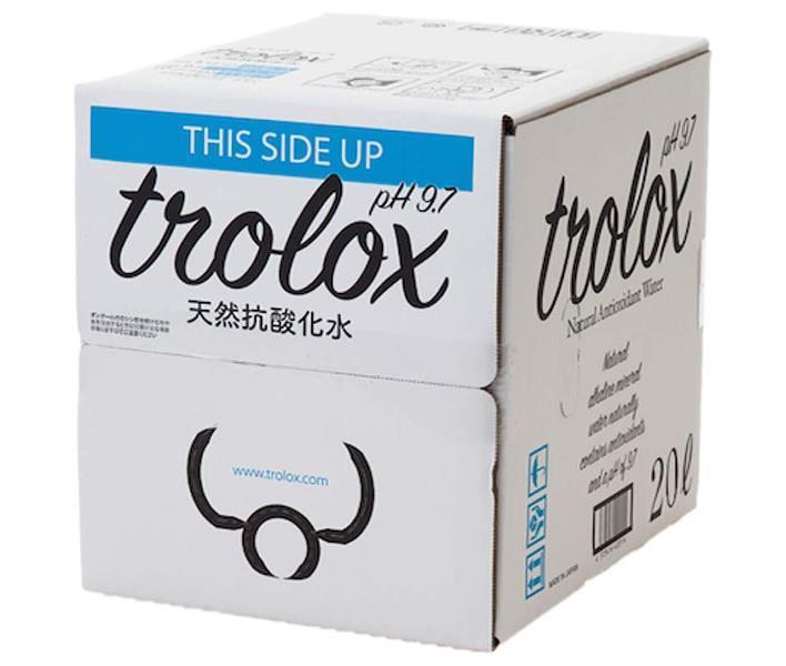 トロロックス 天然抗酸化水 Trolox(トロロックス) 20L×1箱入｜ 送料無料 ミネラルウォーター 温泉水 ア..